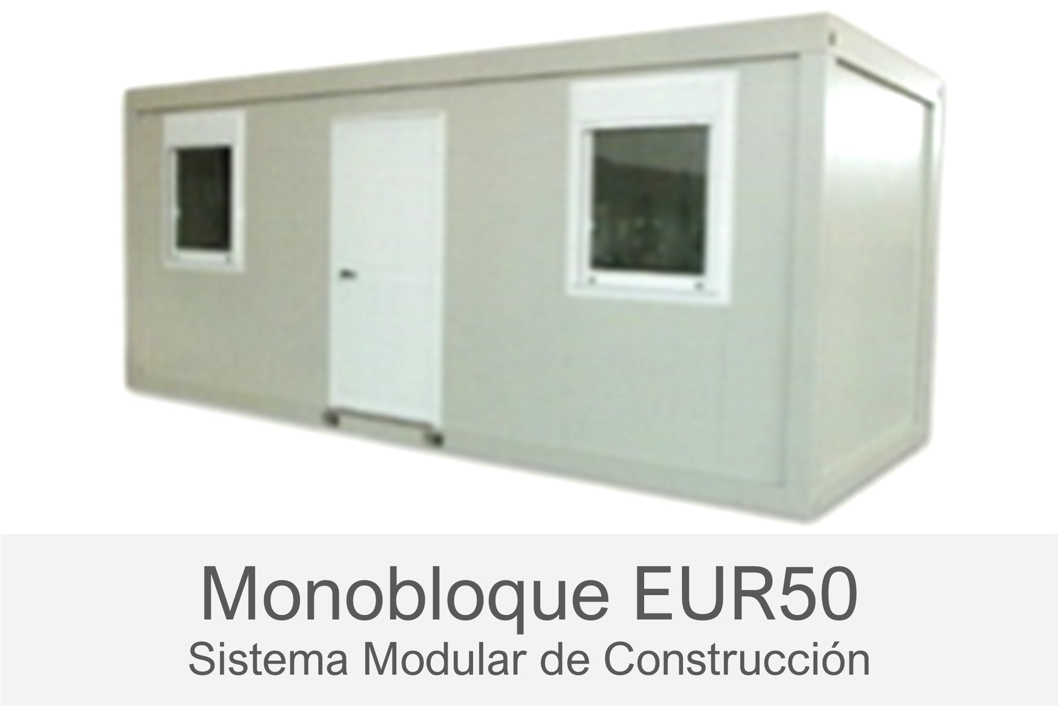 Monobloque - Construcción Modular - - Oficinas móviles - EUR50