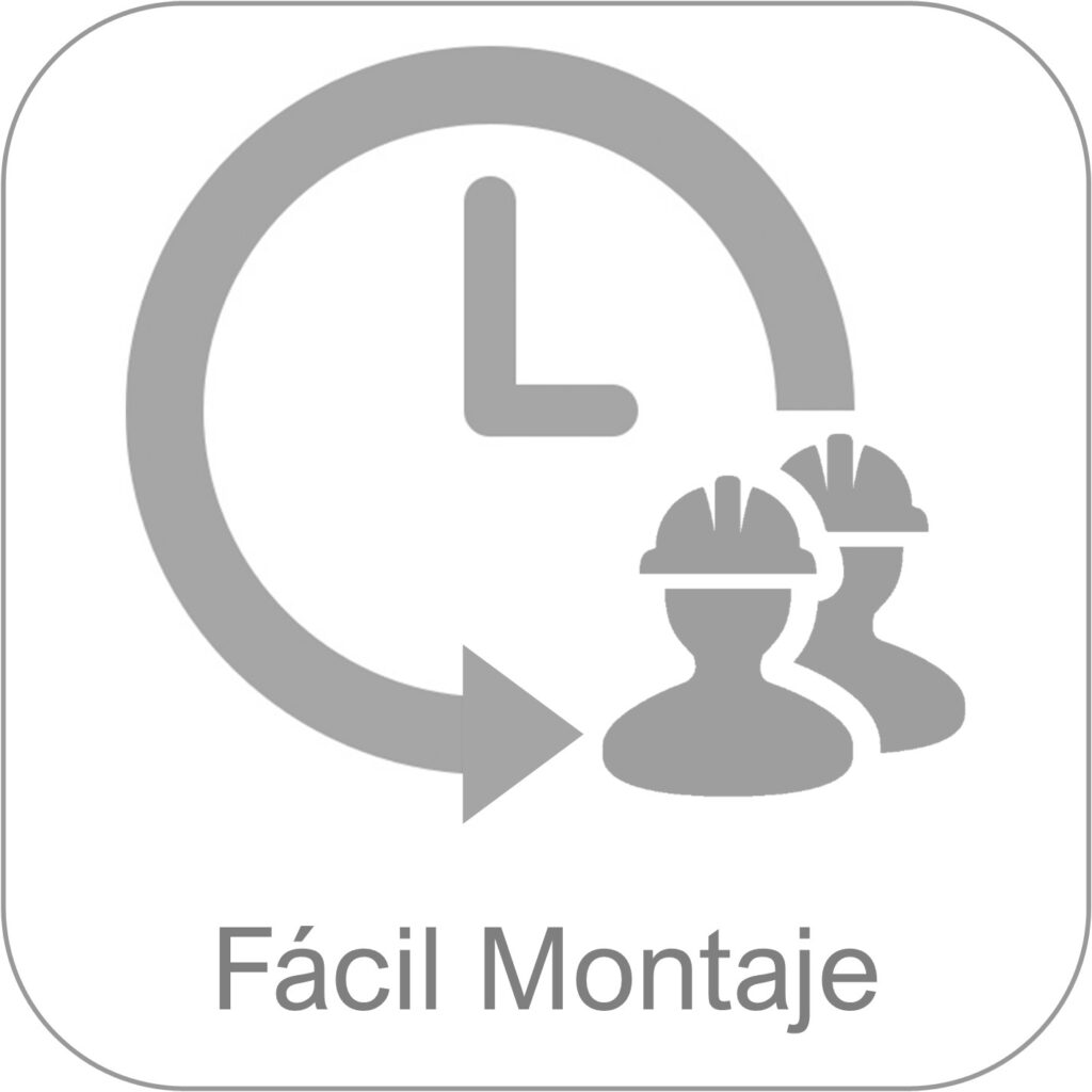 Monobloque - Construcción Modular - Fácil montaje