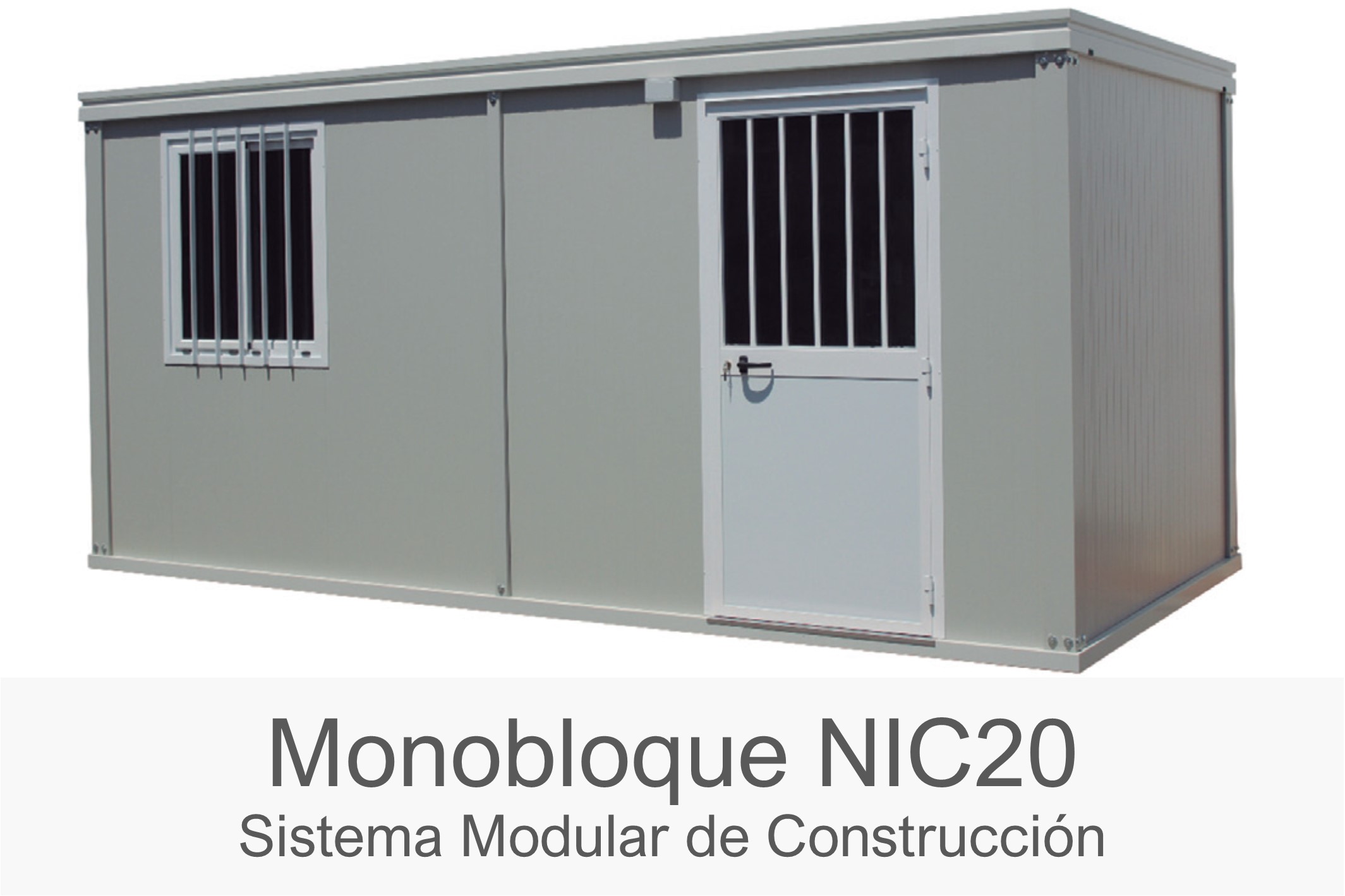 Monobloque - Construcción Modular -  - Oficinas móviles - NIC20