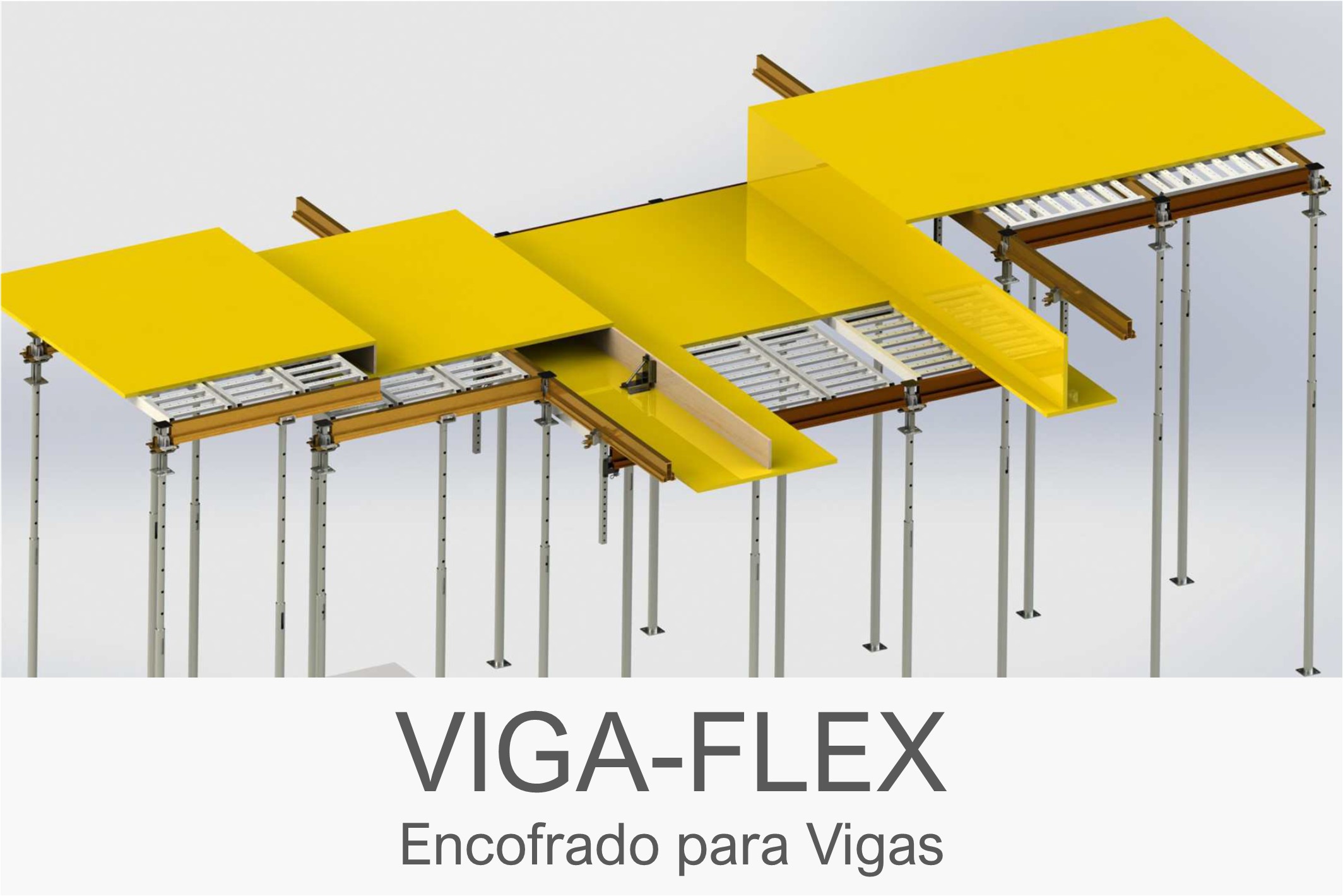 Puntales y Encofrado para Vigas VIGA-FLEX