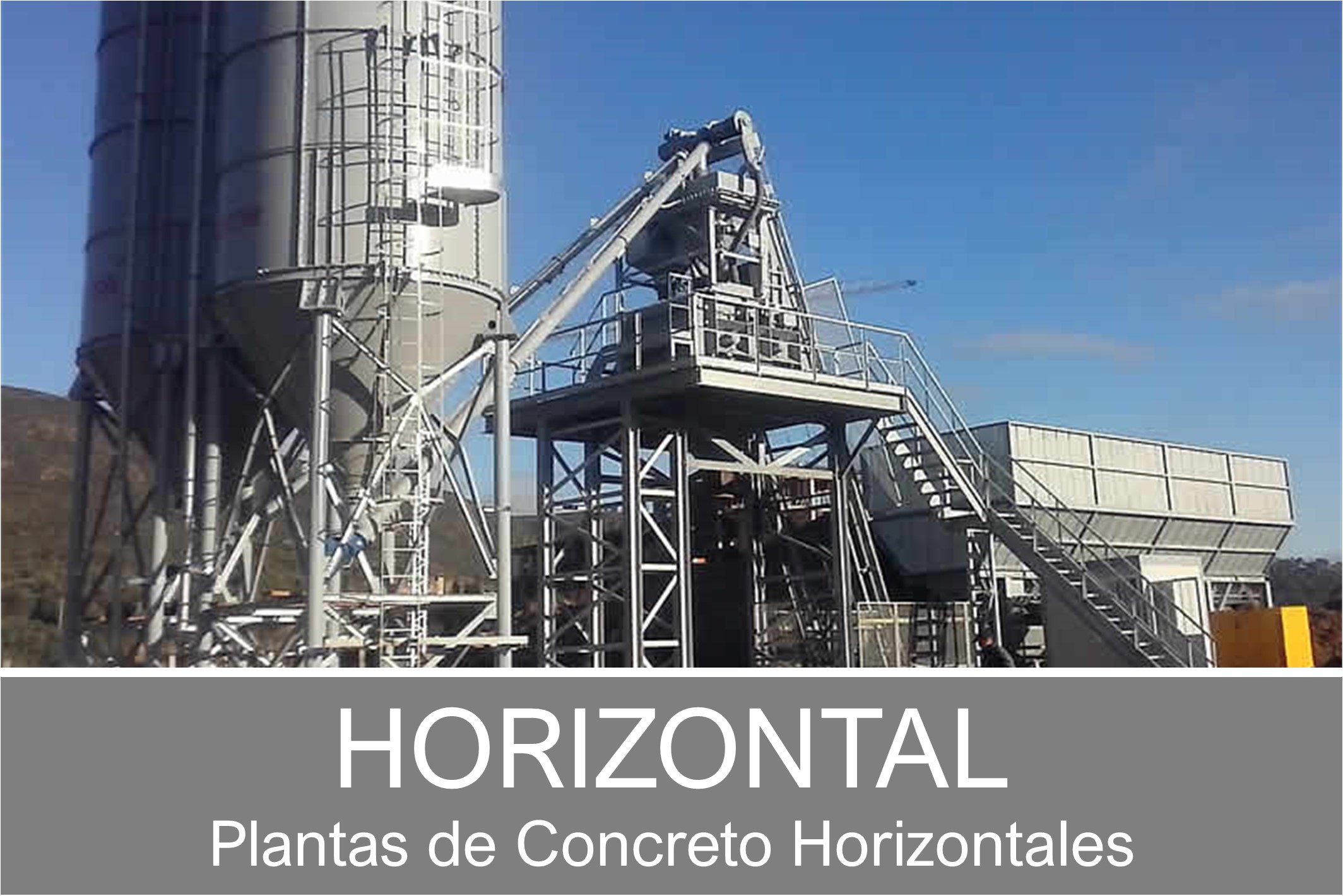 Plantas de Concreto Horizontales - Alta Producción