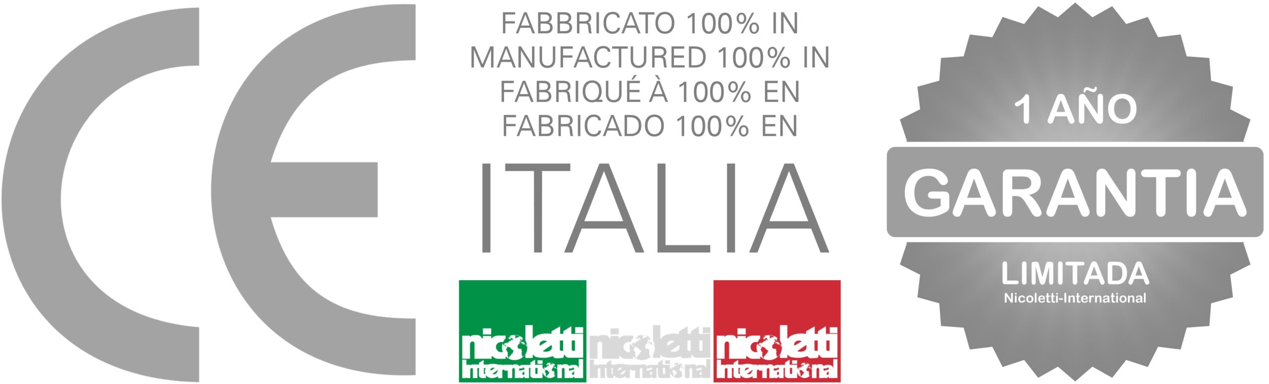 Nicoletti-International - CE Italia Garantía